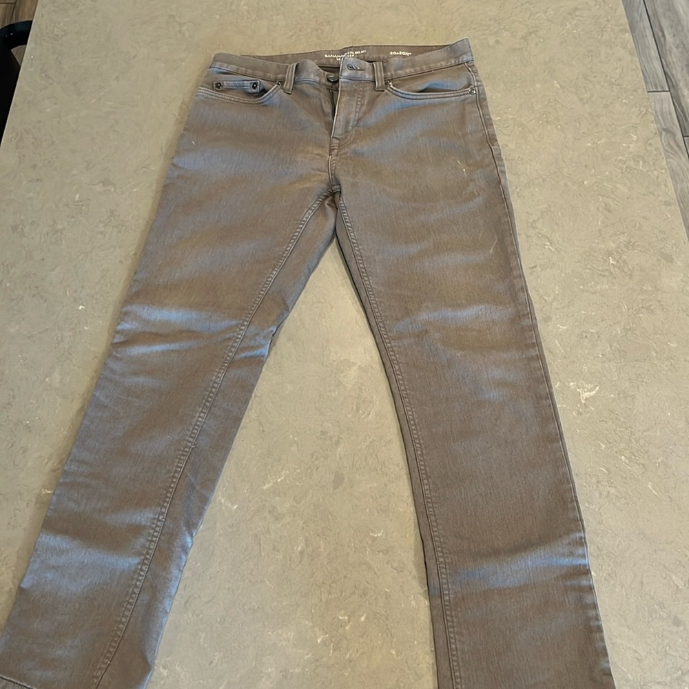Banana Republic Traveler Pant 30x30 Slim Fit